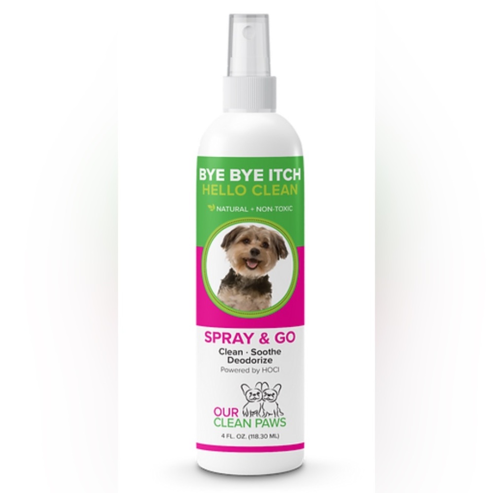 🐾​Our Clean Paws™  BYE BYE ITCH Spray🐾 ~4oz New